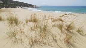 West-coast beaches: Chora to Pyrgaki, Naxos, Greece