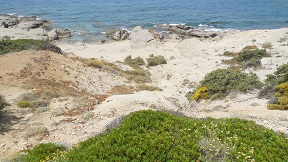 West-coast beaches: Chora to Pyrgaki, Naxos, Greece