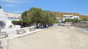 The east and southeast beaches, Naxos, Greece