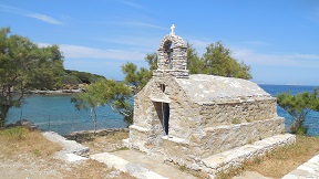 The east and southeast beaches, Naxos, Greece