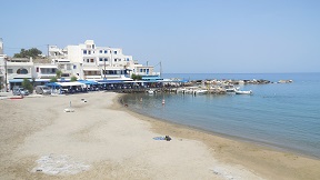 The north and northwest beaches, Naxos, Greece