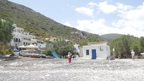 The north and northwest beaches, Naxos, Greece