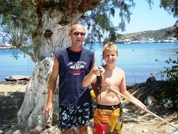 Beaches of the island of Nisyros, Greece