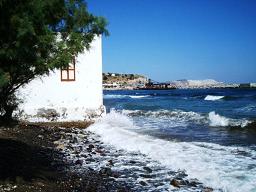 Beaches of the island of Nisyros, Greece