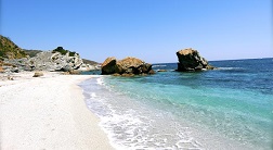 Beaches of the Pelion peninsula, Thessaly, Greece