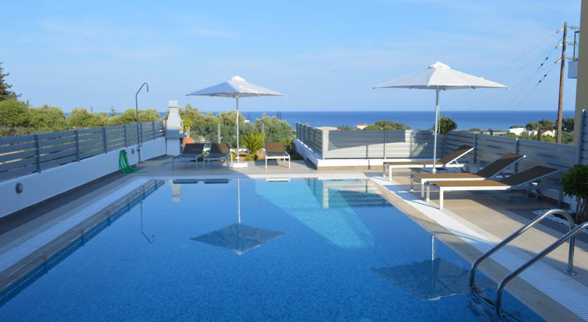 Private villas on the island of Rhodes, Greece