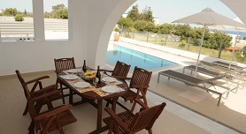 Private villas on the island of Rhodes, Greece