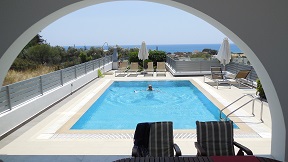 Private villas on the island of Rhodes, Greece