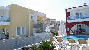 Private villas on the island of Rhodes, Greece