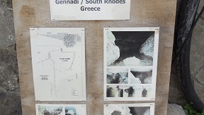 Gennadi beach in the south-east of Rhodes