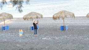 Gennadi beach in the south-east of Rhodes