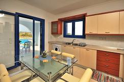 Inside a private villa on Rhodes, Greece