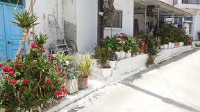 Embonas, the wine village on Mount Attavyros, Rhodes