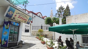 Embonas, the wine village on Mount Attavyros, Rhodes