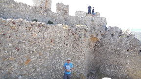 Asklipio village and its Byzantine church, Rhodes
