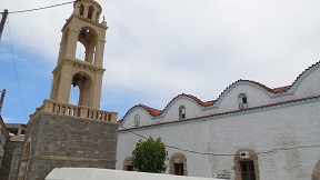 Mesanagros village in the south of Rhodes