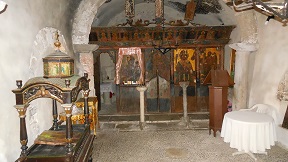 Mesanagros village in the south of Rhodes