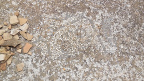 Mesanagros village in the south of Rhodes