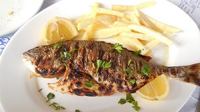 Restaurants and tavernas on the island of Rhodes, Greece