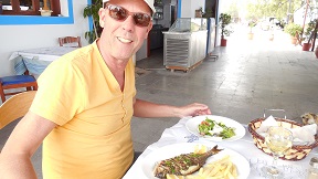Restaurants and tavernas on the island of Rhodes, Greece