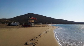 Beaches of the island of Rhodes, Greece