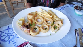 Tavernas in the Old Town of Rhodes