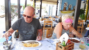 The wine village of Embonas, Rhodes