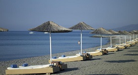 Beaches of the island of Rhodes, Greece