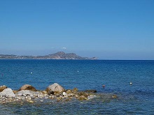 Beaches of the island of Rhodes, Greece