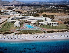 Beaches of the island of Rhodes, Greece