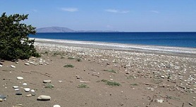 Faliraki beach, east coast of Rhodes