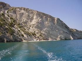 Ireon village and harbour, Samos, North Aegean, Greece