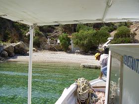 Ireon village and harbour, Samos, North Aegean, Greece