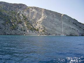 Ireon village and harbour, Samos, North Aegean, Greece