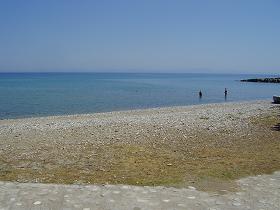 Karlovassi beach