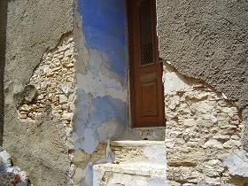 Mytilini village in the east of Samos, Greece