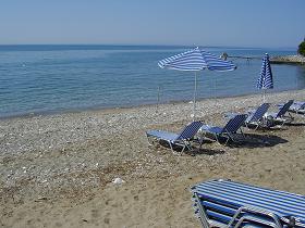 Votsalakia beach below Mount Kerkis, Samos, Greece