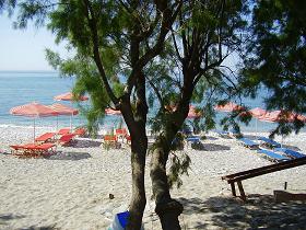 Votsalakia beach below Mount Kerkis, Samos, Greece