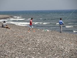 Agia Paraskevi and Avis Beach, Santorini, Greece