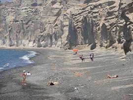 Beaches of Santorini, Cyclades, Greece
