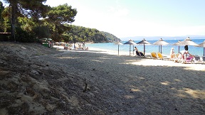 Agia Eleni Beach and the north coast, Skiathos, Greece