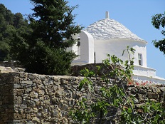 The Agios Dimitrios monastery, Skyros