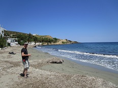 The village and bay of Aspous, Skyros