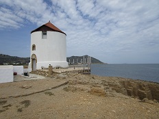 The rock-cut church of Agios Nikolaos at Pouria, Skyros