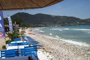Beaches of Thassos, North Aegean, Greece