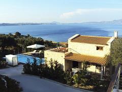 Villas and hotels on Zakynthos (Zante), Greece